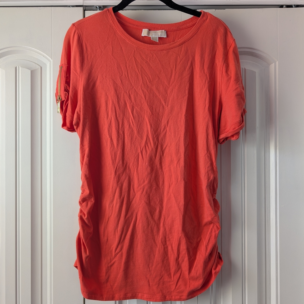 Michael Kors Coral Short Sleeve Tee